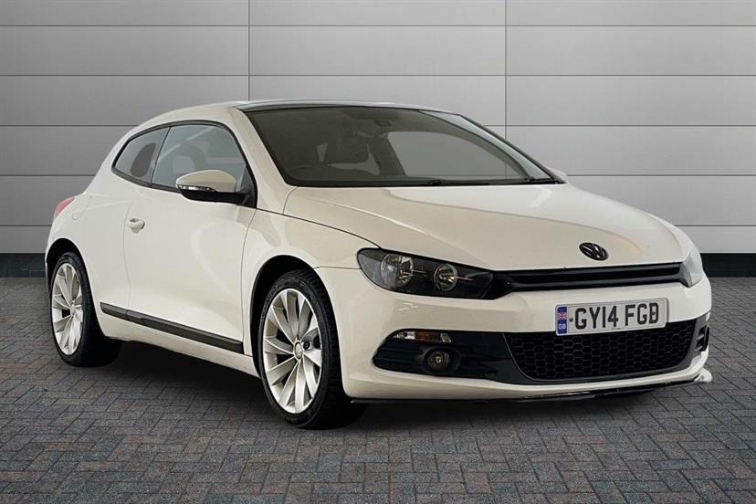 Volkswagen Scirocco 2.0 Tdi Bluemotion Tech Dsg Nav White
