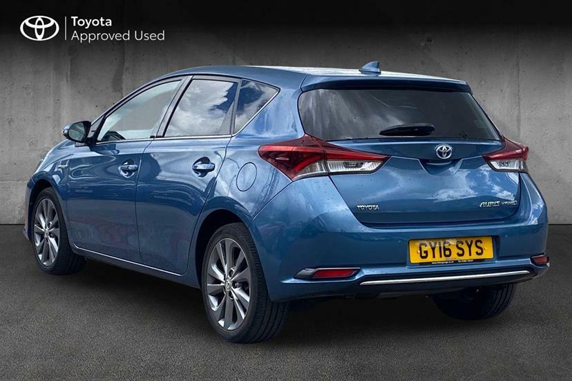 Toyota Auris 1.8 Hybrid Excel Cvt Blue #4
