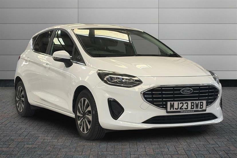 Ford Fiesta 1.0 Ecoboost Hybrid Mhev 125 Titanium White