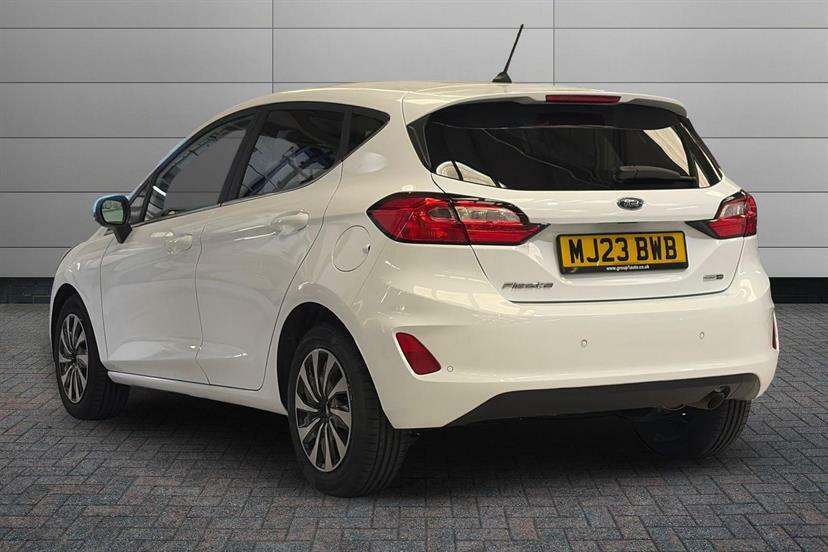 Ford Fiesta 1.0 Ecoboost Hybrid Mhev 125 Titanium White #3