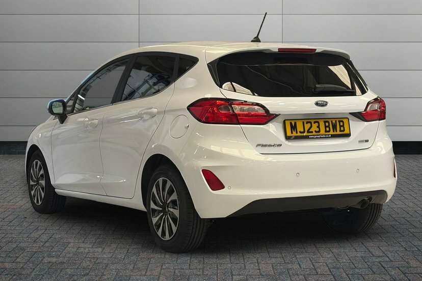 Ford Fiesta 1.0T Ecoboost Mhev Titanium Hatchback H MJ23BWB White #3