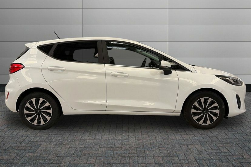Ford Fiesta 1.0T Ecoboost Mhev Titanium Hatchback H MJ23BWB White #4