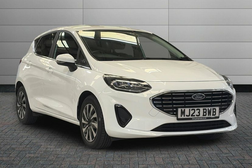 Ford Fiesta 1.0T Ecoboost Mhev Titanium Hatchback H MJ23BWB White