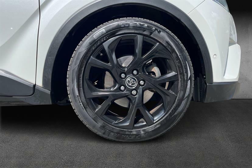 Toyota C-Hr 1.8 Hybrid Dynamic Cvt White #5