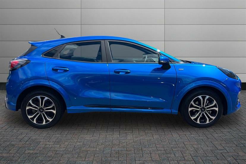 Ford Puma 1.0 Ecoboost Hybrid Mhev St-line YS24MVO Blue #4