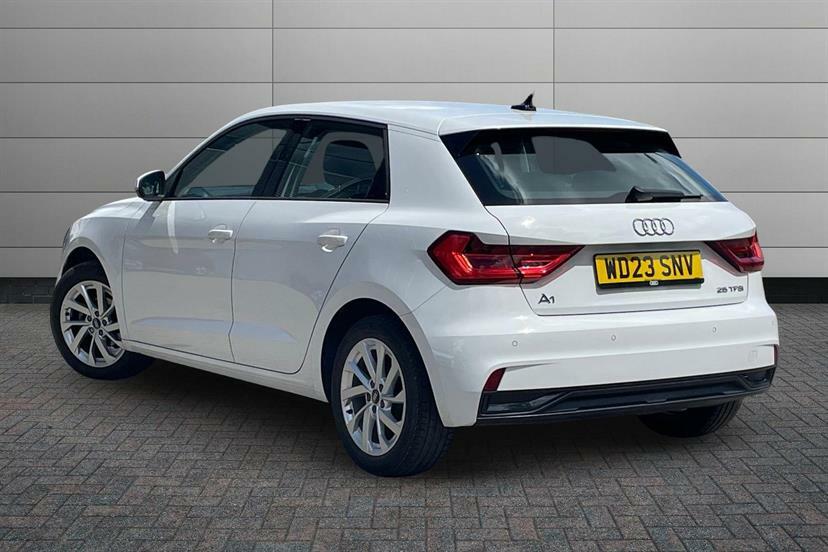 Audi A1 25 Tfsi Sport WD23SNV White #3