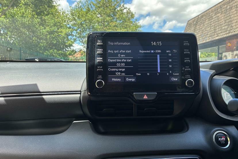 Toyota Yaris 1.5 Hybrid Gr Sport Cvt White #5