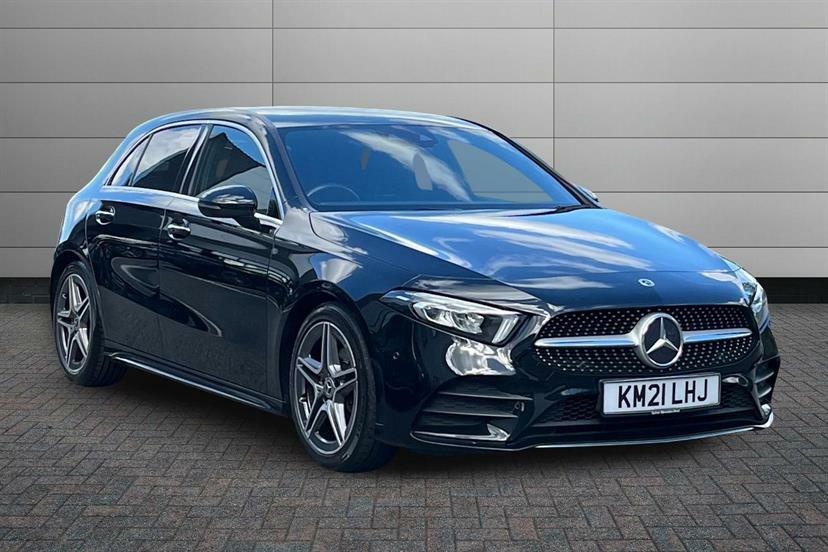 Mercedes-Benz A Class A200d Amg Line Premium Black
