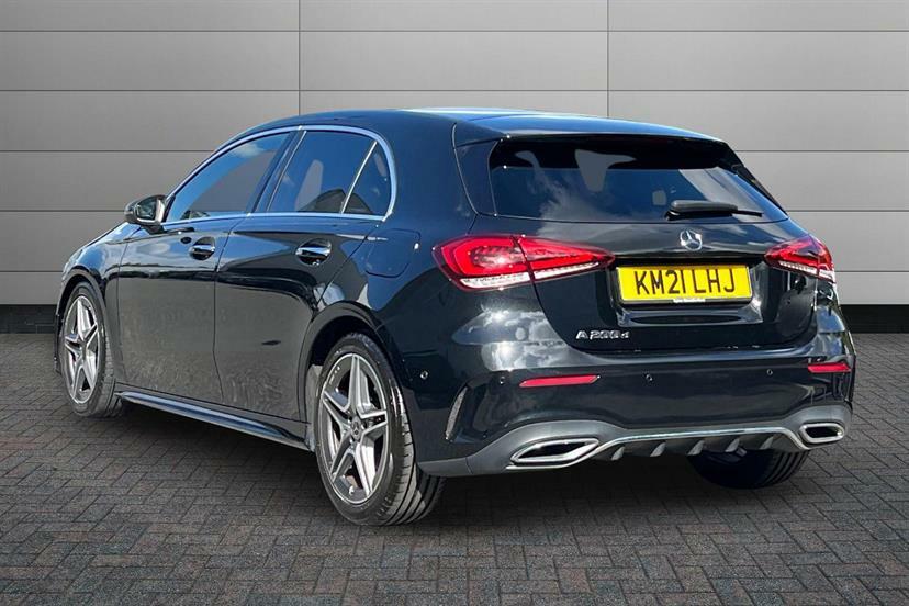 Mercedes-Benz A Class A200d Amg Line Premium Black #2
