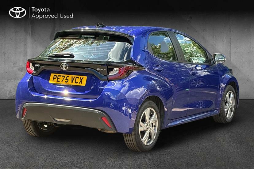 Toyota Yaris 1.5 Hybrid Icon Cvt Blue #2
