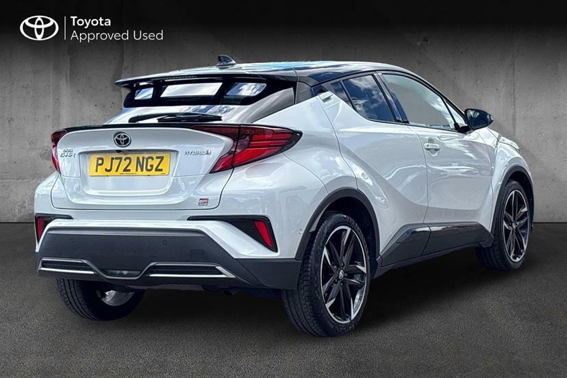 Toyota C-Hr 1.8 Hybrid Gr Sport Cvt White #2