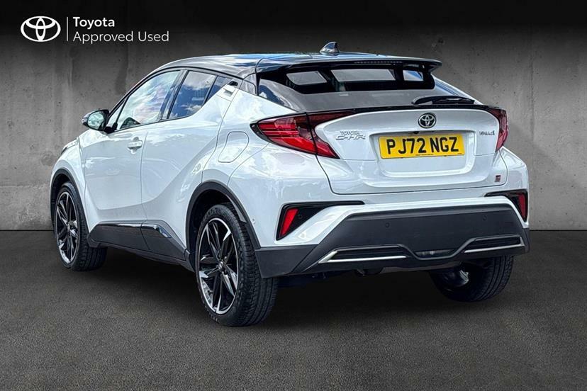 Toyota C-Hr 1.8 Hybrid Gr Sport Cvt White #4