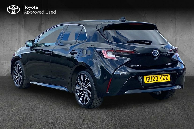 Toyota Corolla 1.8 Vvt-h Design Hatchback Hybrid Cvt GU23YZZ Black #4