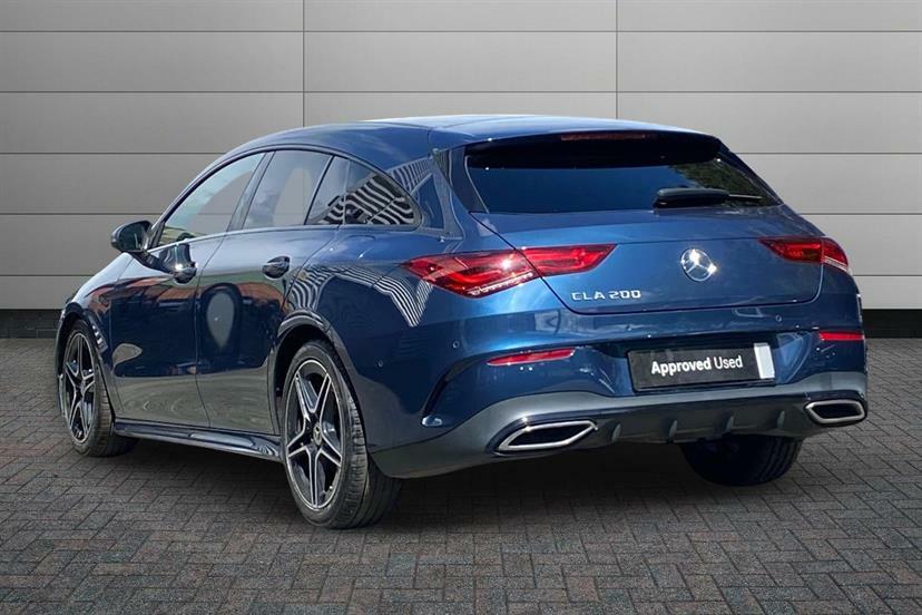 Mercedes-Benz CLA Class 200 Amg Line Executive Tip Blue #2