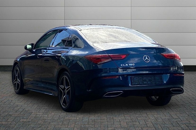 Mercedes-Benz CLA Class 1.3 Cla180 Amg Line Premium Coupe 7G- KP23ZGU Blue #2