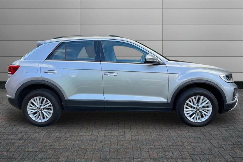 Volkswagen T-Roc 1.5 Tsi Life Dsg Silver #4