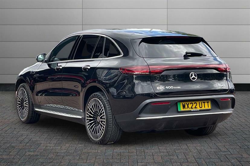 Mercedes-Benz EQC 400 300Kw Amg Line Premium 80Kwh Black #2