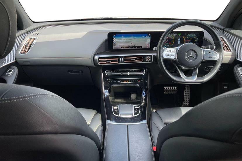 Mercedes-Benz EQC 400 300Kw Amg Line Premium 80Kwh Black #6
