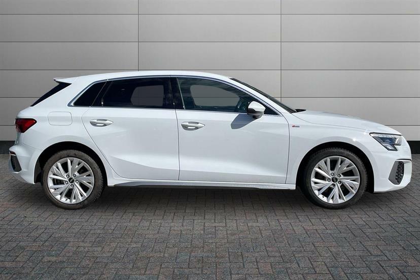 Audi A3 40 Tfsi E S Line S Tronic White #4