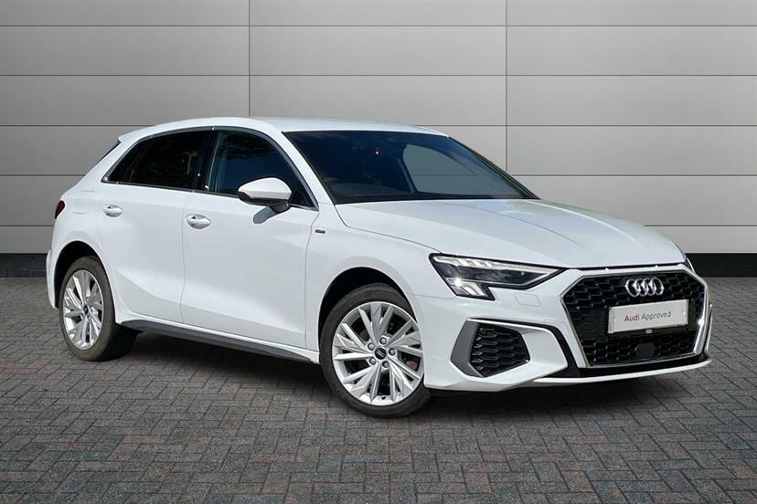 Audi A3 40 Tfsi E S Line S Tronic White