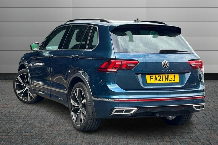 Volkswagen Tiguan 1.5 Tsi R-line Suv Dsg 150 Ps FA21NLJ Blue #3