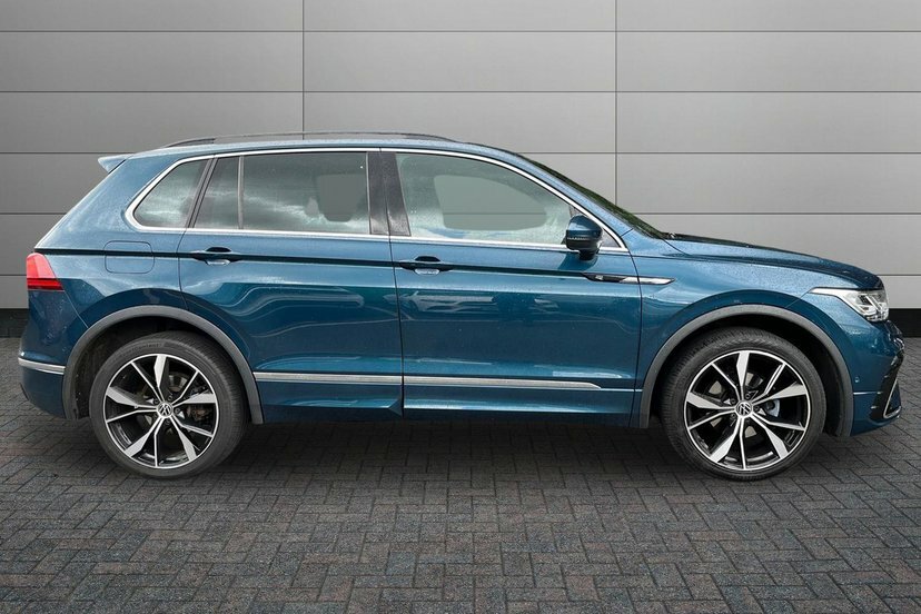 Volkswagen Tiguan 1.5 Tsi R-line Suv Dsg 150 Ps FA21NLJ Blue #4