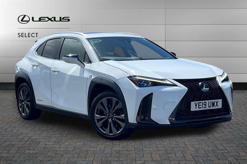 Lexus UX 250H E4 2.0 F-sport Cvt Takumi Pack White