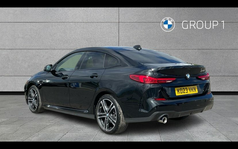 BMW 2 Series Gran Coupe 218I M Sport Gran Coupe KO23VKN Black #2