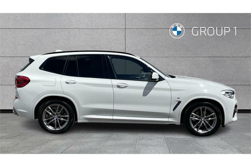 BMW X3 Xdrive20d M Sport Step White #3