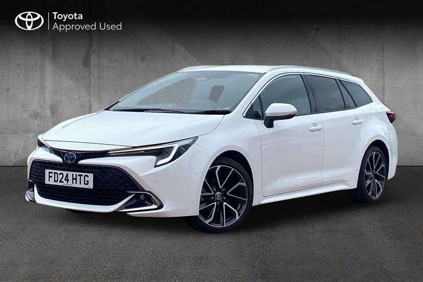 Toyota Corolla 1.8 Hybrid Excel Cvt White #3
