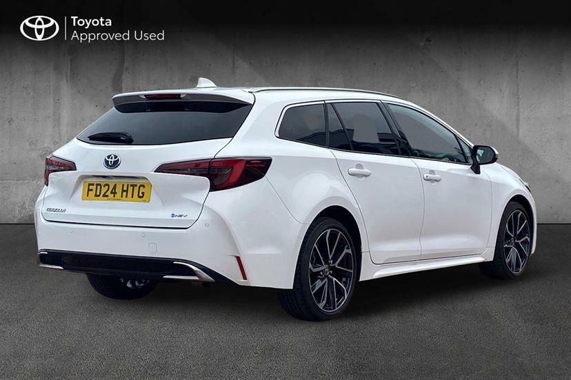 Toyota Corolla 1.8 Hybrid Excel Cvt White #2