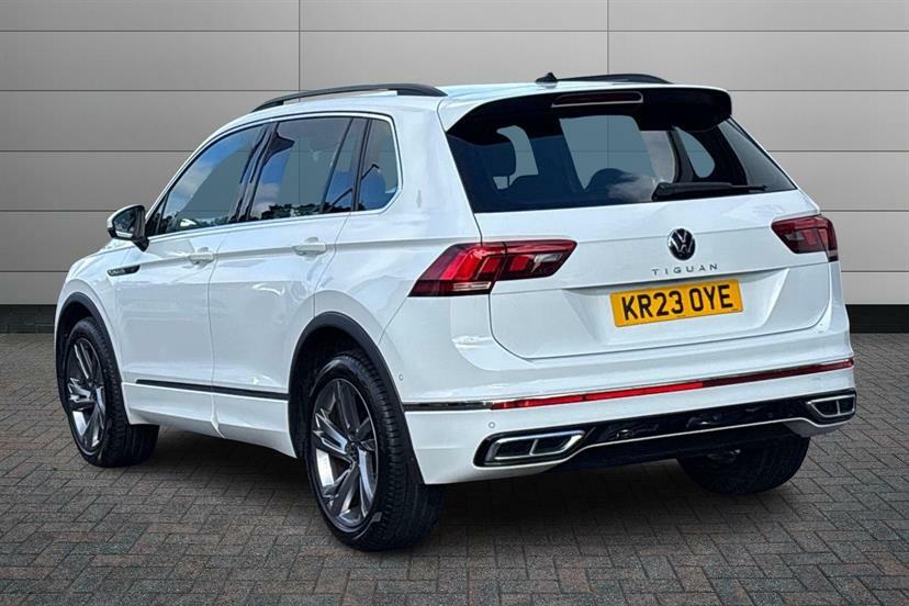 Volkswagen Tiguan 1.5 Tsi 150 R-line Edition Dsg White #3