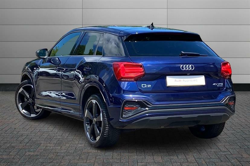 Audi Q2 40 Tfsi Quattro Black Edition S Tronic Blue #2