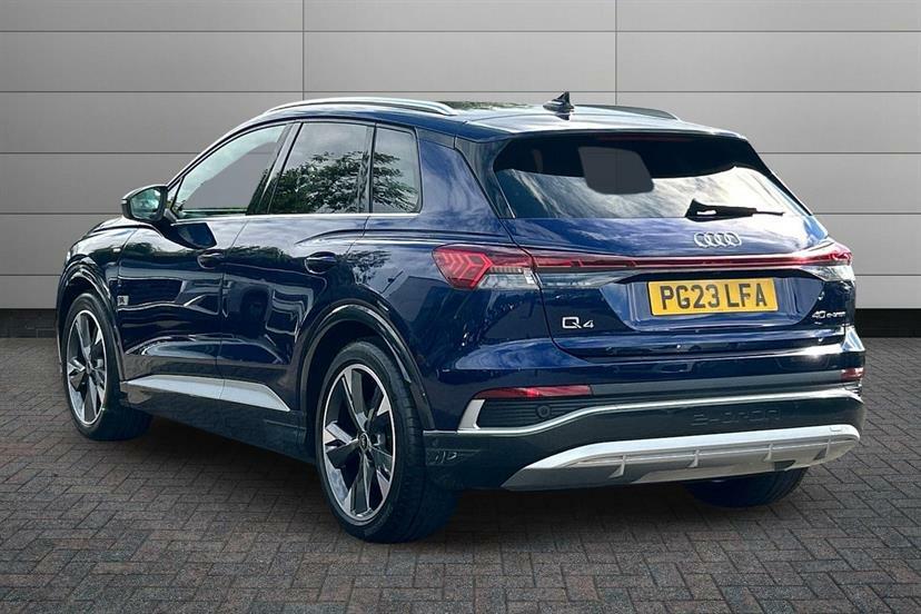 Audi Q4 E Tron 150Kw 40 82Kwh S Line Cstech Pack Blue #3
