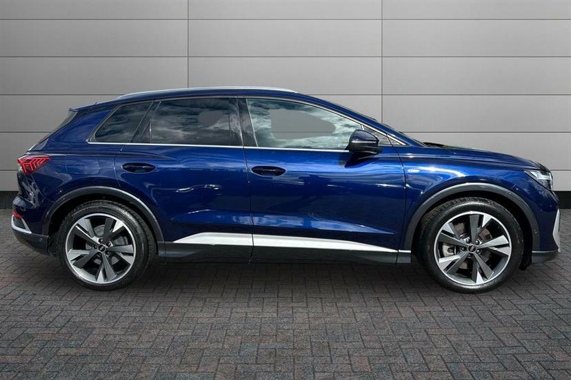 Audi Q4 E Tron 150Kw 40 82Kwh S Line Cstech Pack Blue #4