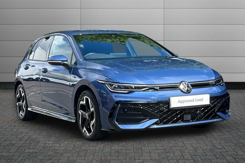 Volkswagen Golf 1.5 Etsi Mhev R-line Hatchback Hybrid D Blue