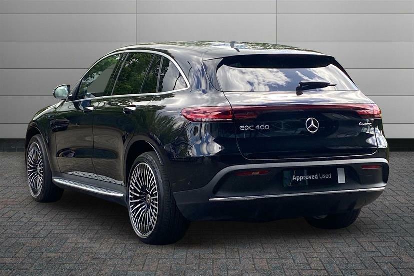 Mercedes-Benz EQC 400 300Kw Amg Line Premium 80Kwh Black #2