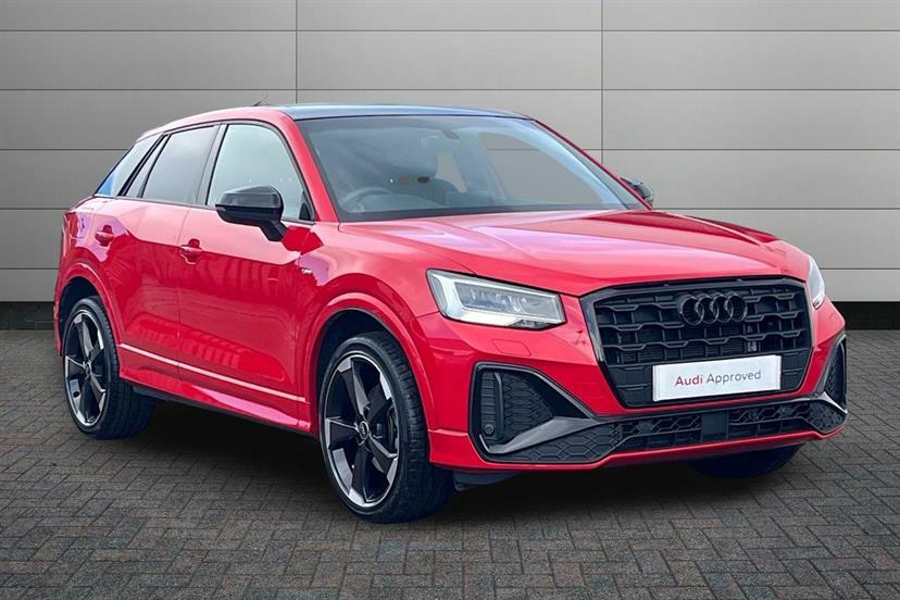 Audi Q2 35 Tfsi Black Edition S Tronic Tech Pro Red