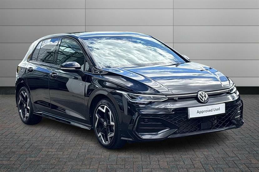Volkswagen Golf 1.5 Etsi 150 R-line Dsg GL25JFN Black