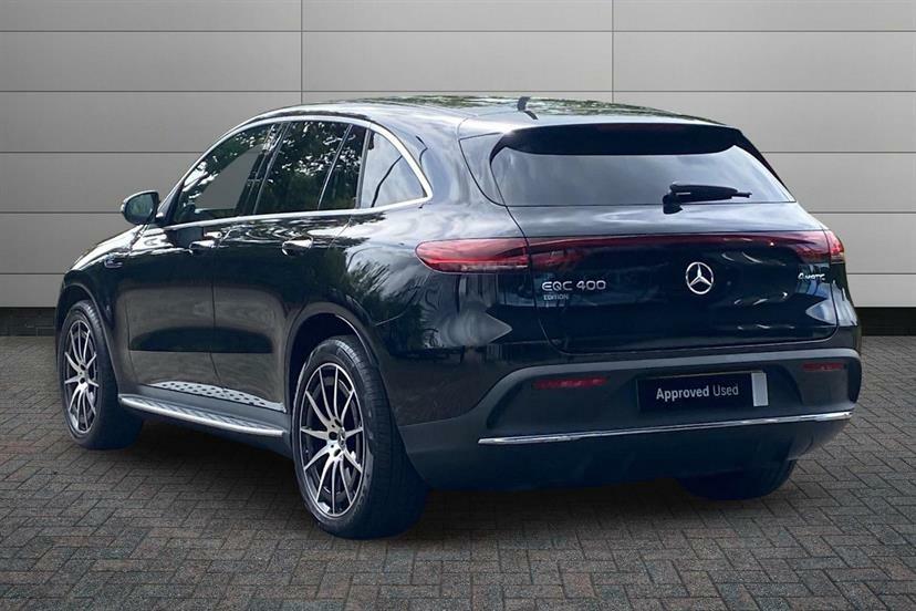 Mercedes-Benz EQC 400 300Kw Amg Line Edition 80Kwh Black #2