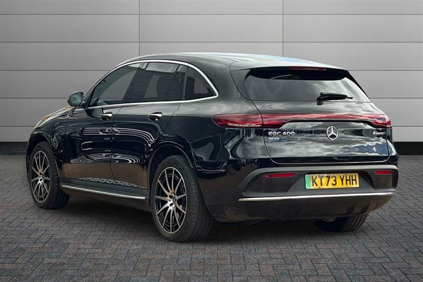 Mercedes-Benz EQC 400 300Kw Amg Line Edition 80Kwh Black #2