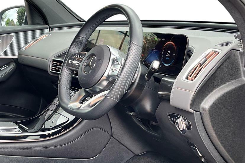 Mercedes-Benz EQC 400 300Kw Amg Line Edition 80Kwh Black #4
