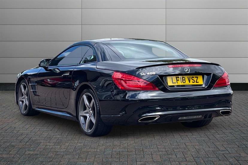 Mercedes-Benz SL Class Sl 400 Amg Line Premium 9G-tronic Black #2