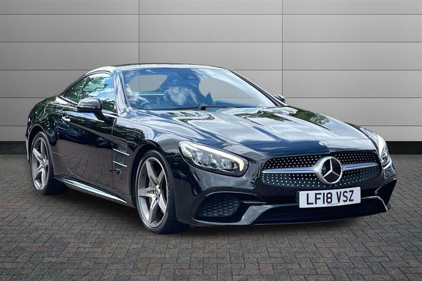 Mercedes-Benz SL Class Sl 400 Amg Line Premium 9G-tronic Black