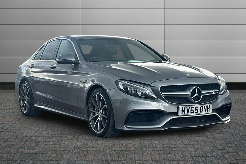 Mercedes-Benz C Class 4.0 C63 V8 Biturbo Amg Saloon Spds Mct Silver