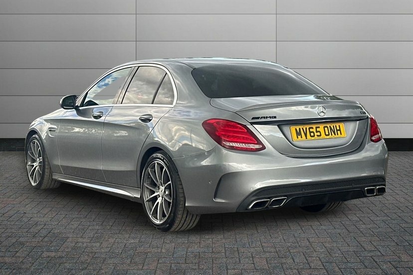 Mercedes-Benz C Class 4.0 C63 V8 Biturbo Amg Saloon Spds Mct Silver #3