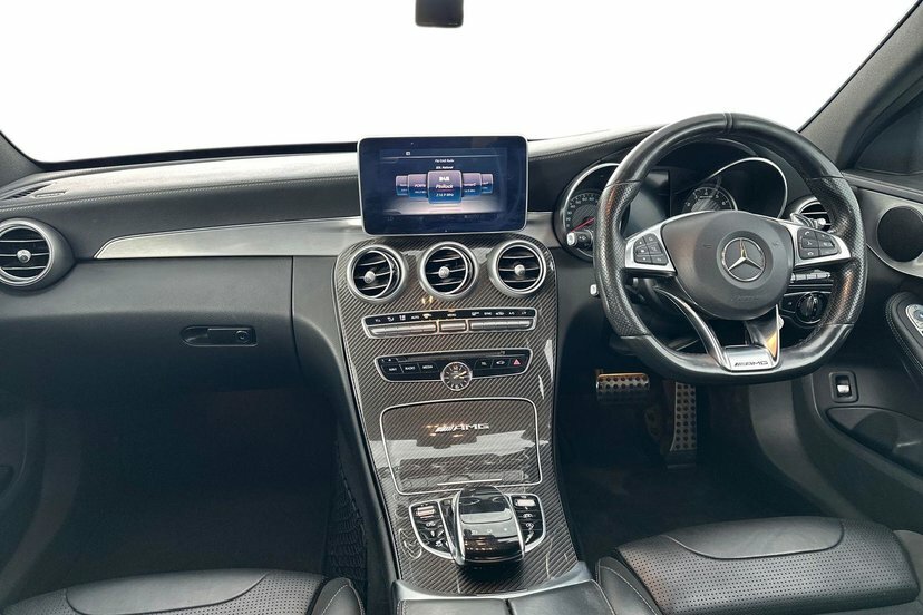Mercedes-Benz C Class 4.0 C63 V8 Biturbo Amg Saloon Spds Mct Silver #6
