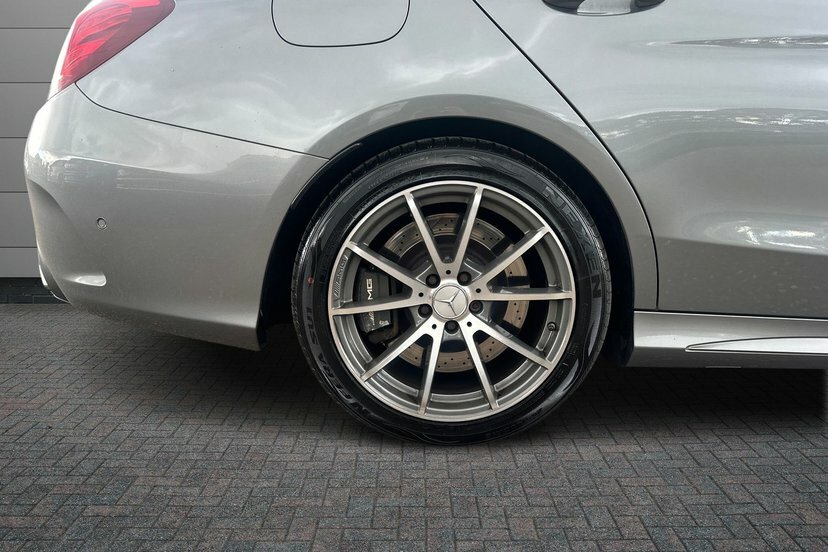 Mercedes-Benz C Class 4.0 C63 V8 Biturbo Amg Saloon Spds Mct Silver #5