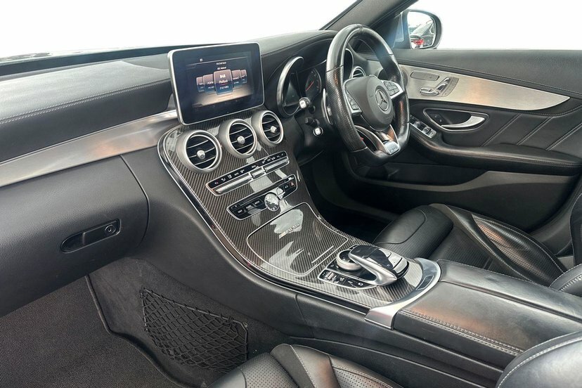 Mercedes-Benz C Class 4.0 C63 V8 Biturbo Amg Saloon Spds Mct Silver #2