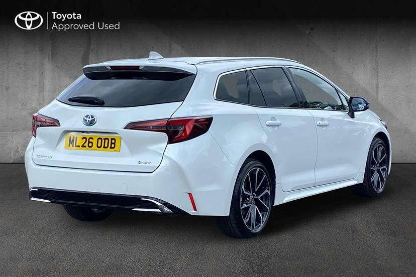Toyota Corolla 1.8 Hybrid Excel Cvt White #2